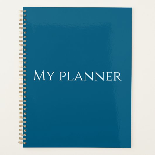 Mein Planer (Vorderseite)