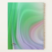 Mein Planer Niedlich Hundehaus auf Marmor mit Name (Rückseite)