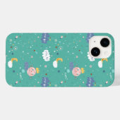 Mein Planet träumt ein großes Muster Case-Mate iPhone Hülle (Rückseite (Horizontal))