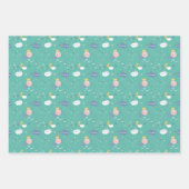 Mein Planet träumt ein großes Muster Geschenkpapier Set (Vorderseite)