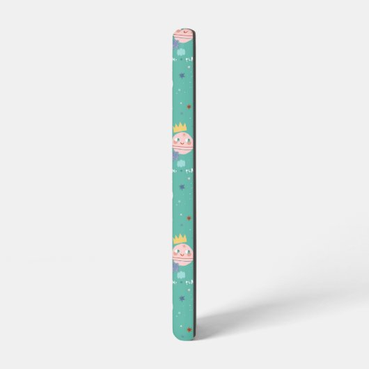 Mein Planet träumt ein großes Muster Samsung Galaxy Hülle (Linke Seite)