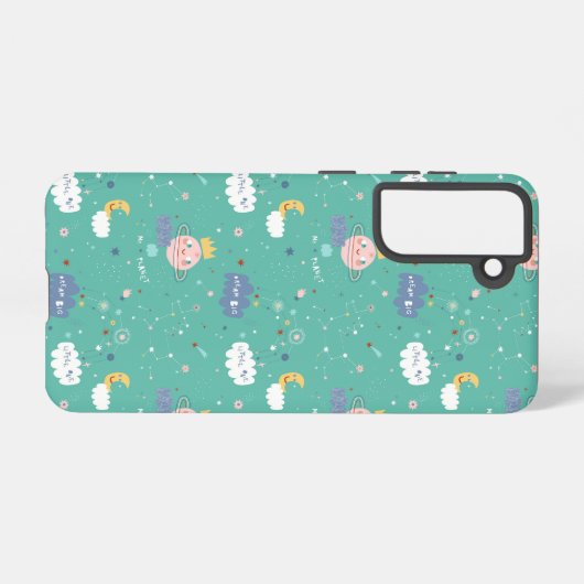 Mein Planet träumt ein großes Muster Samsung Galaxy Hülle (Rückseite (Horizontal))