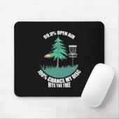 Mein Plattengolf trifft die Bäume Mousepad (Mit Mouse)