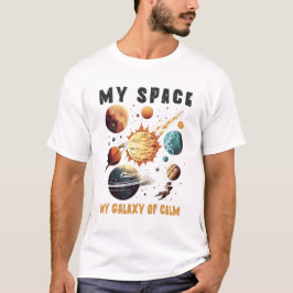 Mein Platz, meine Galaxie der Ruhe T-Shirt