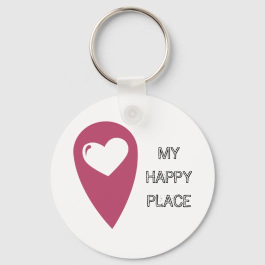 Mein Platz Schlüsselanhänger (Vorderseite)