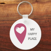 Mein Platz Schlüsselanhänger (Vorderseite)