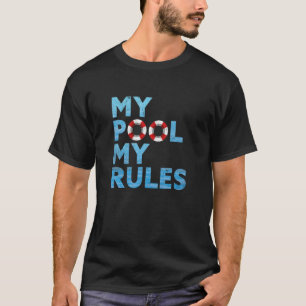 Mein Pool Meine Regeln   Ocean Swimmer Funny Swimm T-Shirt