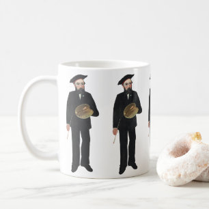 Mein Portrait Landschaft 1890, Henri Rousseau Kaffeetasse