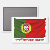 Mein portugiesisches Kitchenmagnet Magnet (Vorderseite/Rückseite)