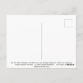 Mein Poster-Wettbewerb 2005 Blues Postkarte (Rückseite)