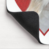 Mein Powderpuff Chinesisch Crested Valentine Mousepad (Ecke)