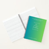 Mein Praetjournal Notizblock (Innenseite)