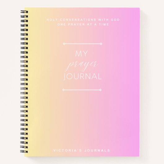 Mein Praetjournal Notizblock (Vorderseite)