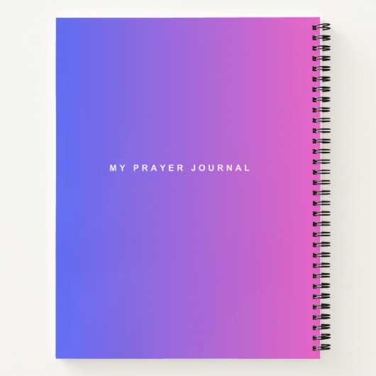 Mein Praetjournal Notizblock (Rückseite)