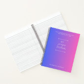 Mein Praetjournal Notizblock (Innenseite)