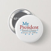 Mein Präsident (Barack Obama) Button (Vorne & Hinten)