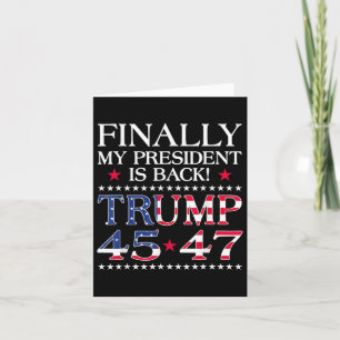 Mein Präsident ist schließlich der Präsident von T Karte