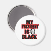 Mein Präsident ist schwarz Magnet (Vorderseite/Rückseite)