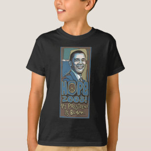 Mein Präsident ist schwarzes Obama-Shirt T-Shirt