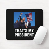 Mein Präsident Trump 2024 Mousepad (Mit Mouse)