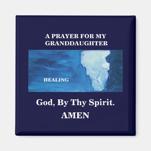 MEIN PRAYER FÜR MEIN GRANDDAUGHTER MAGNET (Vorne)