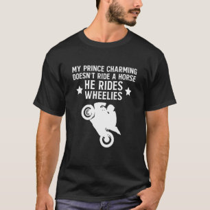 Mein Prinz reitet nicht auf einem Pferd, er macht T-Shirt