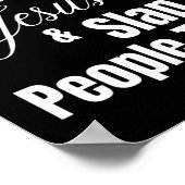 Mein Problem ist, dass ich Gewollt habe, Jesus zu  Poster (Ecke)