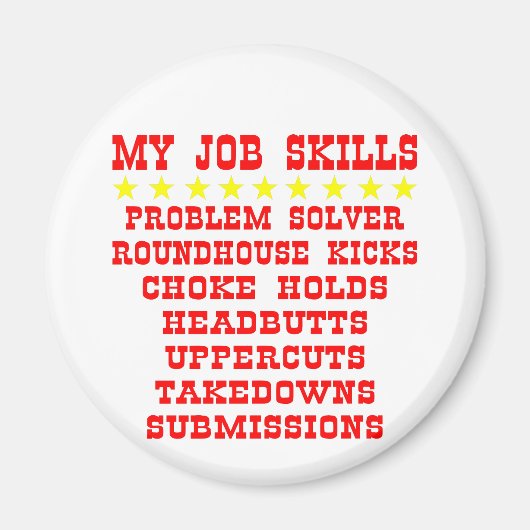 Mein Problem mit den beruflichen Qualifikationen l Magnet (Vorne)