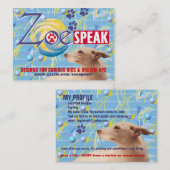 MEIN PROFILE VISITENKARTE (Vorne/Hinten)