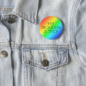 Mein Pronoun ist, dass sie individuell anpassbar s Button (Beispiel)