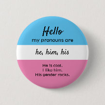 Mein Pronouns-Knopf, Er hat Pronouns