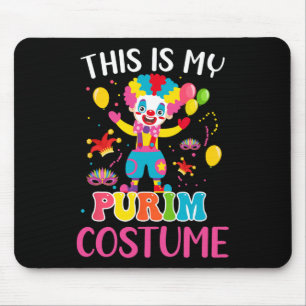 Mein Purim-Kostüm Mardi Gras Clown Sonnenparaden P Mousepad
