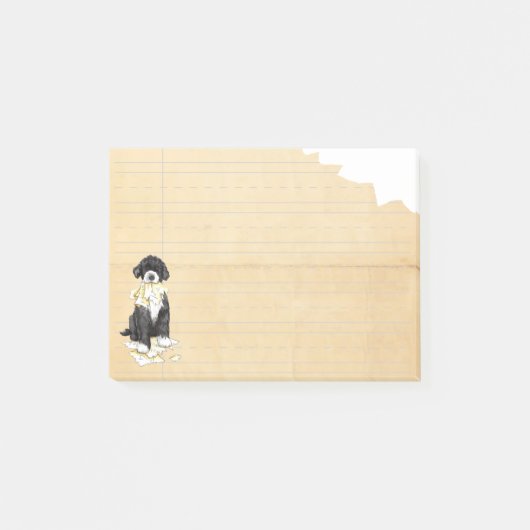 Mein PWD aß meine Hausaufgaben Post-it Klebezettel (Vorderseite)