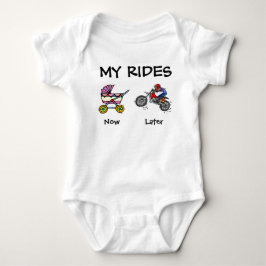 Mein Rad Motocross Dirt Bike Baby Bodysuit Strampler
