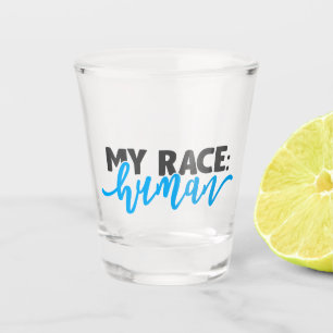 Mein Rasse: Mensch Schnapsglas