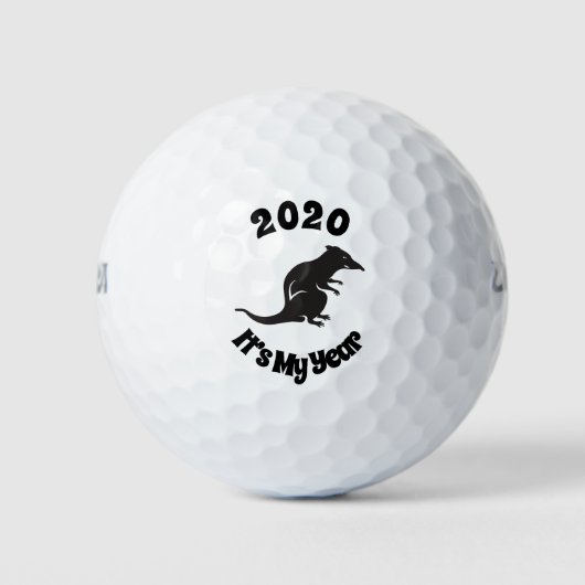 Mein Rat Jahr 2020 Golfball (Vorderseite)