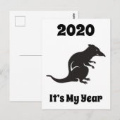 Mein Rat Jahr 2020 Postkarte (Vorne/Hinten)