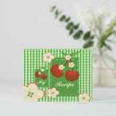 Mein recipe Cherry Patch Postkarte (Stehend Vorderseite)