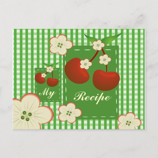 Mein recipe Cherry Patch Postkarte (Vorderseite)