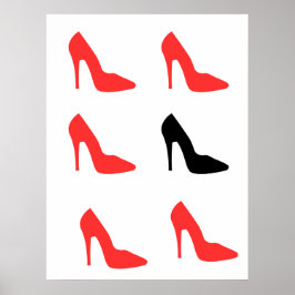 Mein Red Shoe Poster