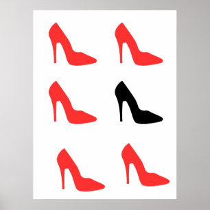 Mein Red Shoe Poster