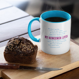 MEIN REDEEMER LEBT Osterwiederauferstehungsbibel V Tasse