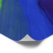 Mein Regenbogen Poster (Ecke)