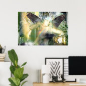 Mein Regenbogen von Gregory Gallo Poster (Heimbüro)