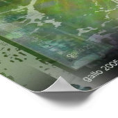 Mein Regenbogen von Gregory Gallo Poster (Ecke)