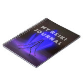Mein Reiki-Journal mit Händen Notizblock (Linke Seite)