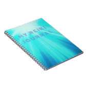 Mein Reiki-Journal mit Radiant Light Blue Notizblock (Rechte Seite)