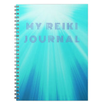 Mein Reiki-Journal mit Radiant Light Blue