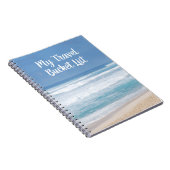 Mein Reisebucket-Notebook Notizblock (Rechte Seite)