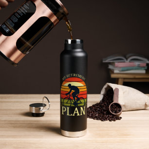 Mein Rentenplan-Fahrrad-Enthusiast Trinkflasche